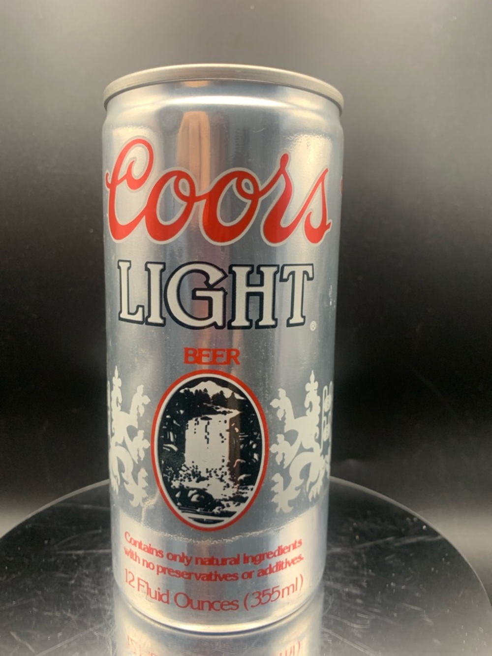 Vintage Beer Can Coors Light Beer Empty Aluminum Can